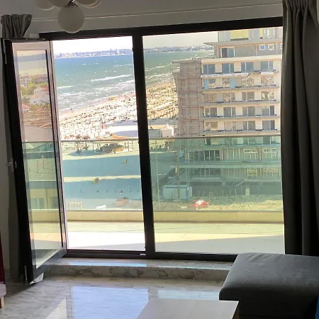 Apartament Direct La Plaja 4 Persoane Mamaia Nord Sky Sea View דירה Năvodari